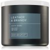 Bath & Body Works Leather & Brandy ароматна свещ 411 гр.