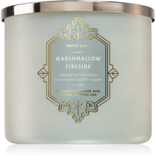 Bath & Body Works Marshmallow Fireside ароматна свещ I. 411 гр.