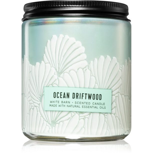 Bath & Body Works Ocean Driftwood ароматна свещ 198 гр.