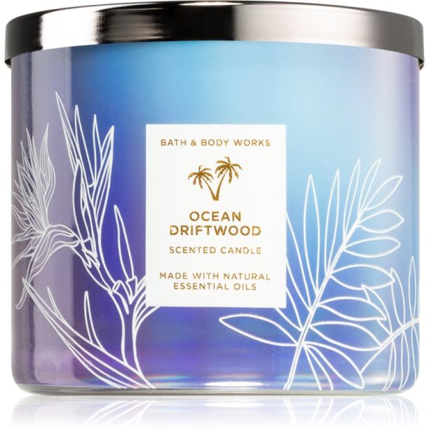 Bath & Body Works Ocean Driftwood ароматна свещ 411 гр.