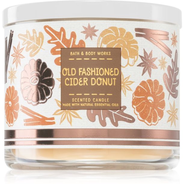 Bath & Body Works Old Fashioned Cider Donut ароматна свещ 411 гр.