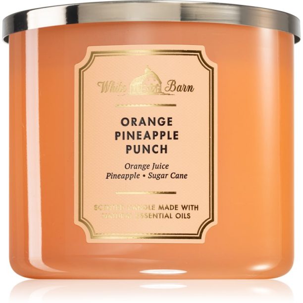 Bath & Body Works Orange Pineapple Punch ароматна свещ II. 411 гр.