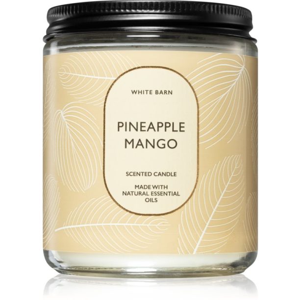 Bath & Body Works Pineapple Mango ароматна свещ 198 гр.