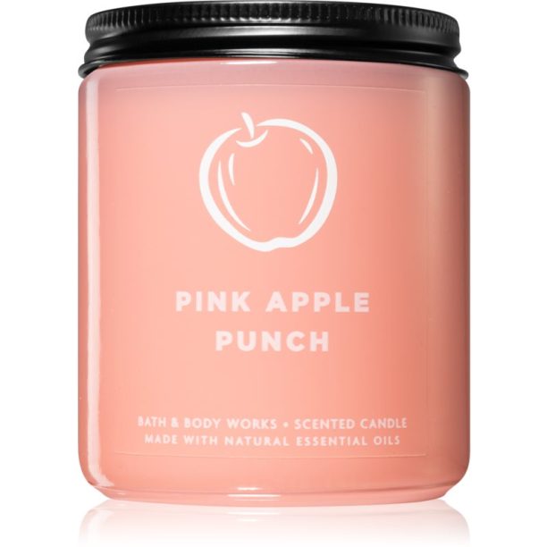 Bath & Body Works Pink Apple Punch ароматна свещ 198 гр.