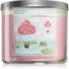 Bath & Body Works Pink Petal Tea Cake ароматна свещ 411 гр.