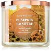 Bath & Body Works Pumpkin Bonfire ароматна свещ 411 гр.