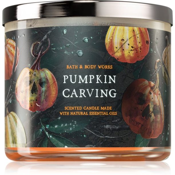 Bath & Body Works Pumpkin Carving ароматна свещ I. 411 гр.