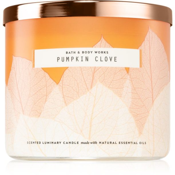 Bath & Body Works Pumpkin Clove ароматна свещ 411 гр.