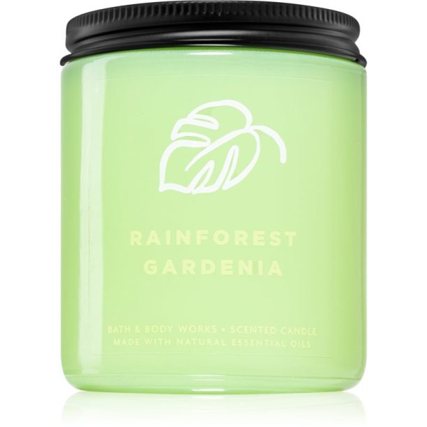 Bath & Body Works Rainforest Gardenia ароматна свещ 198 гр.