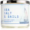 Bath & Body Works Sea Salt & Sails ароматна свещ 411 гр.