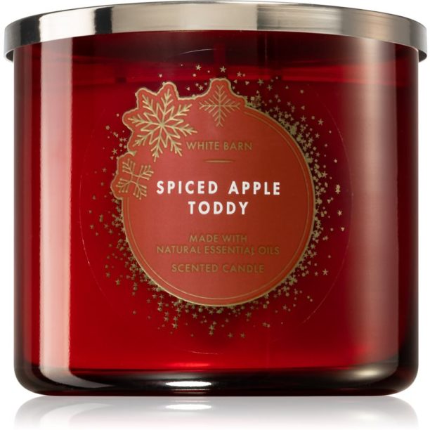 Bath & Body Works Spiced Apple Toddy ароматна свещ I. 411 гр.