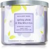 Bath & Body Works Spring Plum and Blackberries ароматна свещ 411 гр.