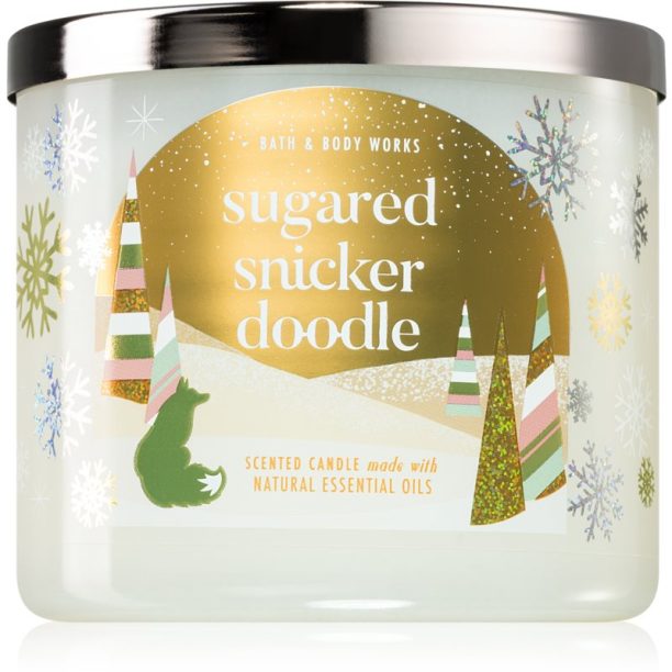 Bath & Body Works Sugared Snickerdoodle ароматна свещ II. 411 гр.