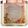 Bath & Body Works Sunrise Woods ароматна свещ 411 гр.