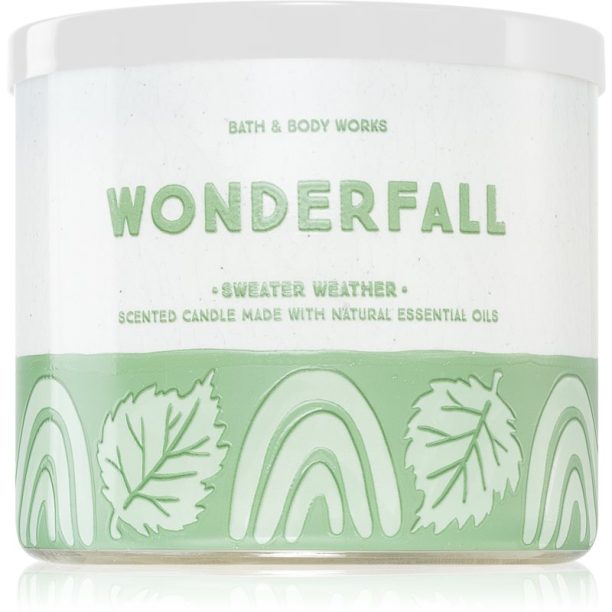 Bath & Body Works Sweater Weather ароматна свещ 411 гр.