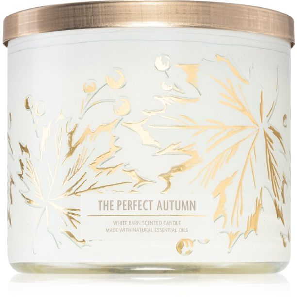 Bath & Body Works The Perfect Autumn ароматна свещ 411 гр.