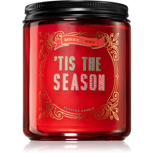 Bath & Body Works ’Tis the Season ароматна свещ I. 198 гр.