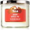 Bath & Body Works Warm Apple Pie ароматна свещ I. 411 гр.