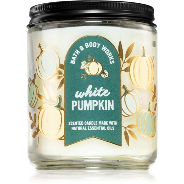 Bath & Body Works White Pumpkin ароматна свещ 198 гр.