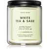 Bath & Body Works White Tea & Sage ароматна свещ 198 гр.