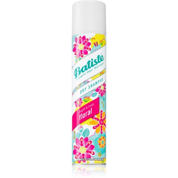 Batiste Bright & Lively Floral сух шампоан за всички видове коса 200 мл.