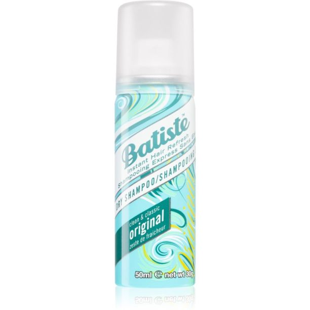 Batiste Clean & Classic Original сух шампоан  за всички видове коса 50 мл.