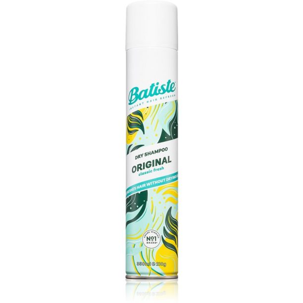 Batiste Original сух шампоан за абсорбиране на излишния себум а освежаване на косата 350 мл.