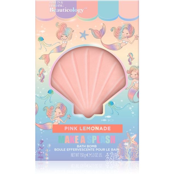 Baylis & Harding Beauticology Let's Be Mermaids бомбичка за вана Аромати Pink Lemonade 150 гр.