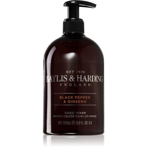 Baylis & Harding Black Pepper & Ginseng течен сапун за ръце 500 мл.