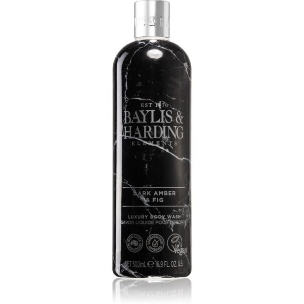 Baylis & Harding Elements Dark Amber & Fig луксозен душ гел 500 мл.