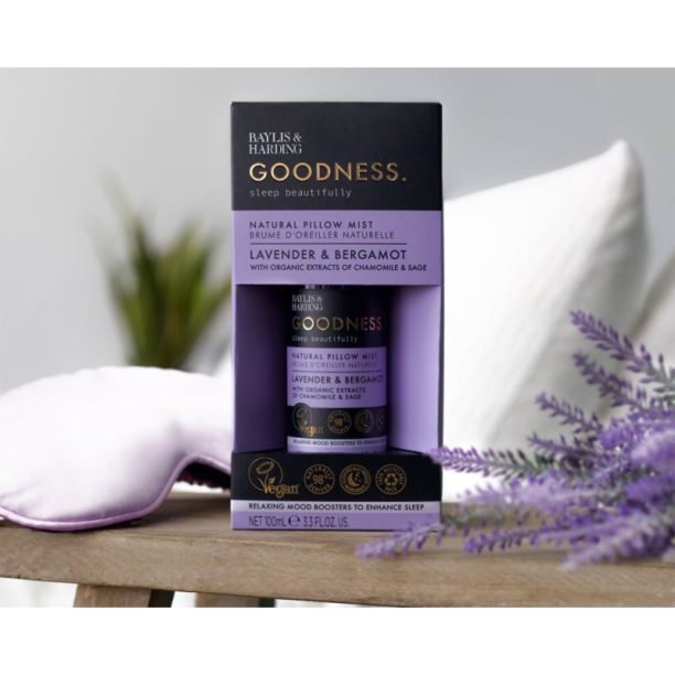 Baylis & Harding Goodness Sleep Beautifully мъгла за спокоен сън Lavender & Bergamot 100 мл. купи на топ цена