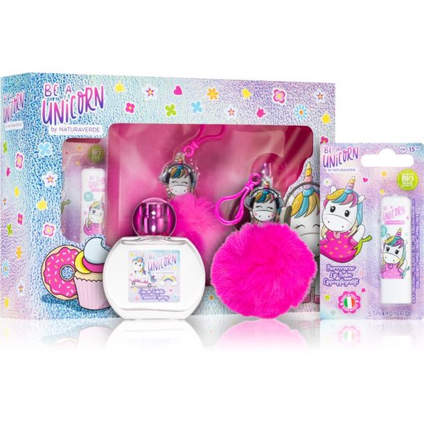 Be a Unicorn Naturaverde Gift Set Pon Pon подаръчен комплект за деца