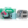 Beaba Silicone Learning Set сет за хранене за деца Blue