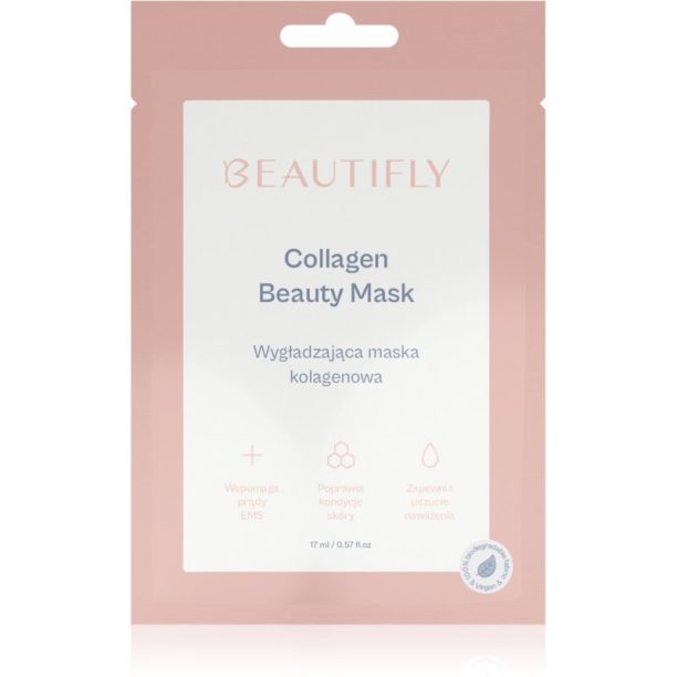 Beautifly Collagen Beauty Mask колагенова маска 1 бр. на ниска цена