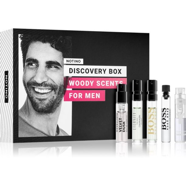 Beauty Discovery Box Notino Woody Scents for Men комплект II. за мъже