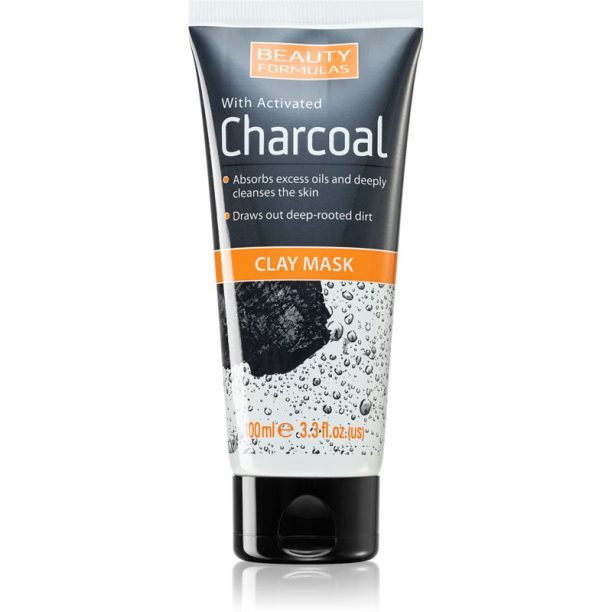 Beauty Formulas Charcoal дълбоко почистваща маска за лице 100 мл.