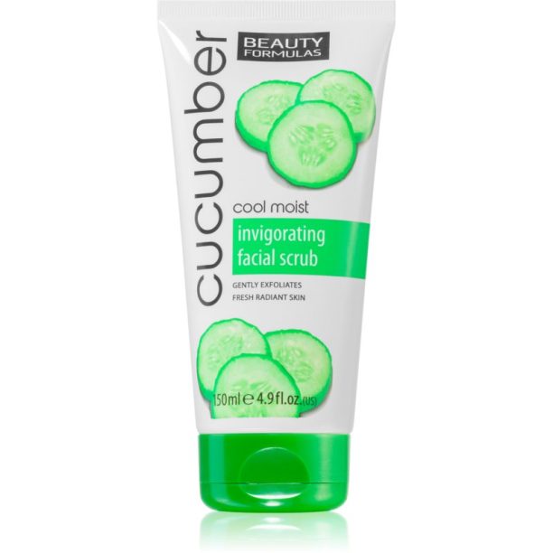 Beauty Formulas Cucumber освежаващ пилинг за лице 150 мл.