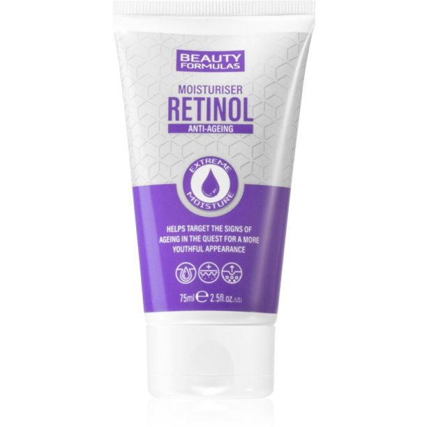 Beauty Formulas Retinol интензивен хидратиращ крем против бръчки 75 мл.