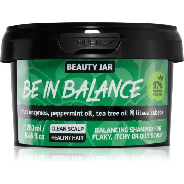 Beauty Jar Be In Balance успокояващ шампоан за суха и сърбяща кожа на главата 280 мл.