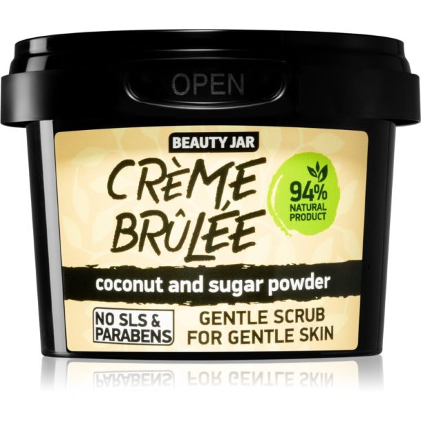 Beauty Jar Crème Brûlée фин пилинг за лице 120 гр.