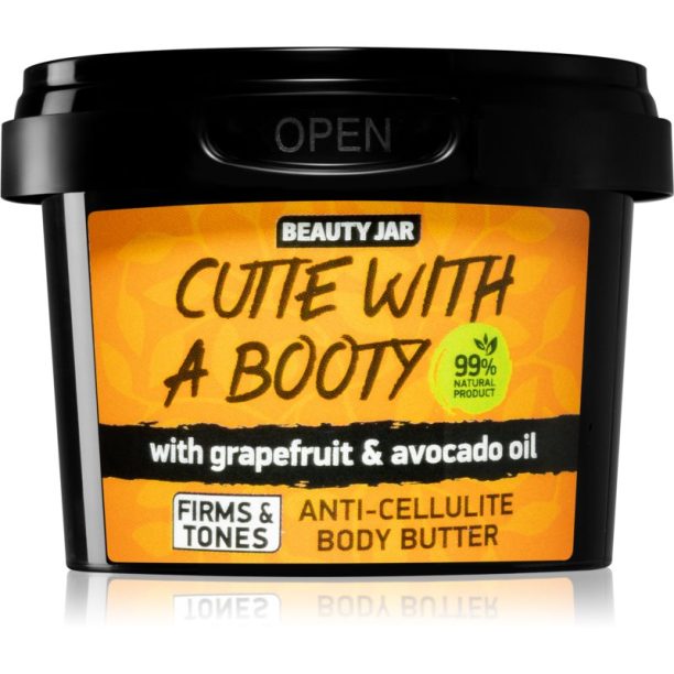 Beauty Jar Cutie With A Booty масло за тяло намалява целулитните прояви 90 гр. на ниска цена