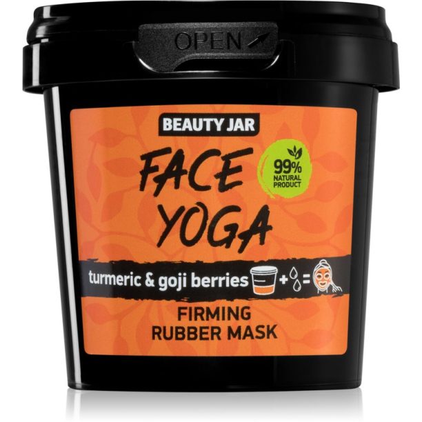 Beauty Jar Face Yoga почистваща маска - премахваща се с подхранващ ефект 20 гр.