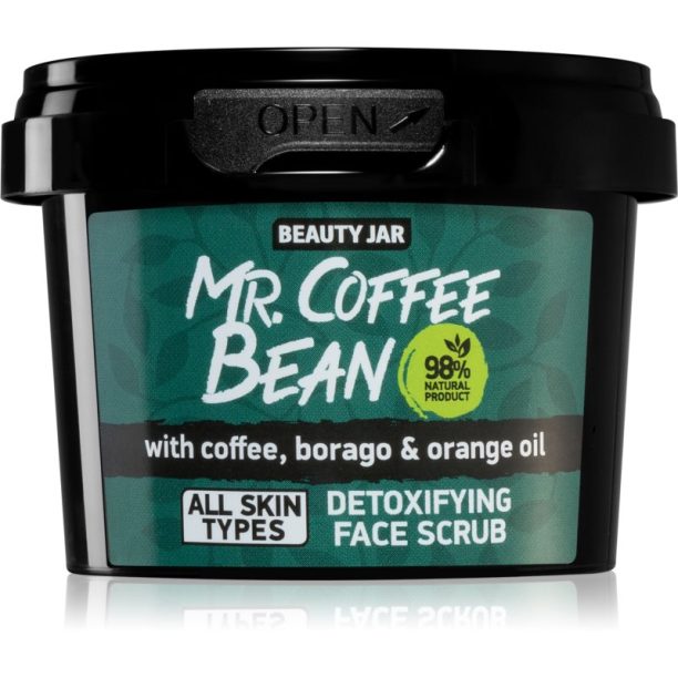 Beauty Jar Mr. Coffee Bean почистващ пилинг за лице 50 гр. на ниска цена