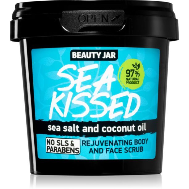 Beauty Jar Sea Kissed пилинг за лице и тяло с морски соли 200 гр. на ниска цена