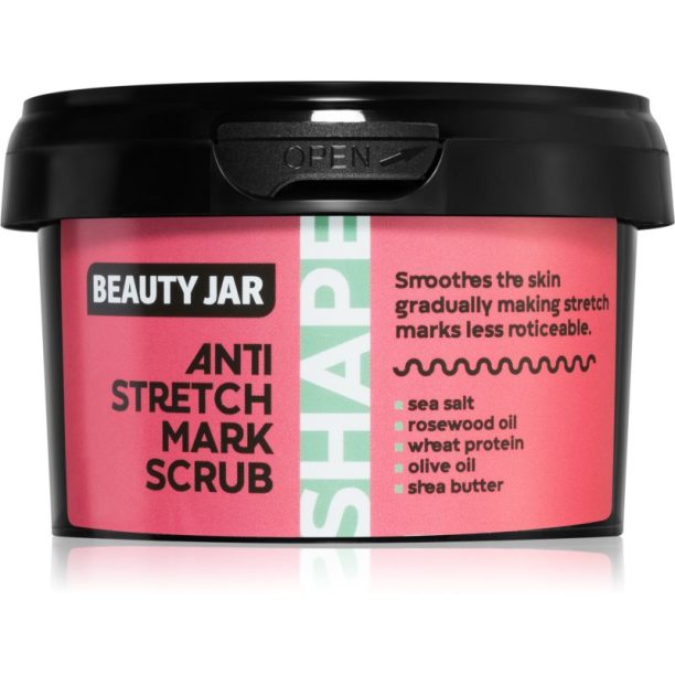 Beauty Jar Shape пилинг за тяло със сол за стрии 400 гр.