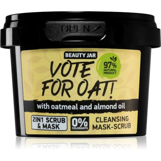 Beauty Jar Vote For Oat! пилинг и маска 2 в 1 120 гр. на ниска цена