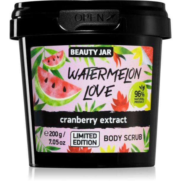 Beauty Jar Watermelon Love омекотяващ скраб за тяло 200 гр.