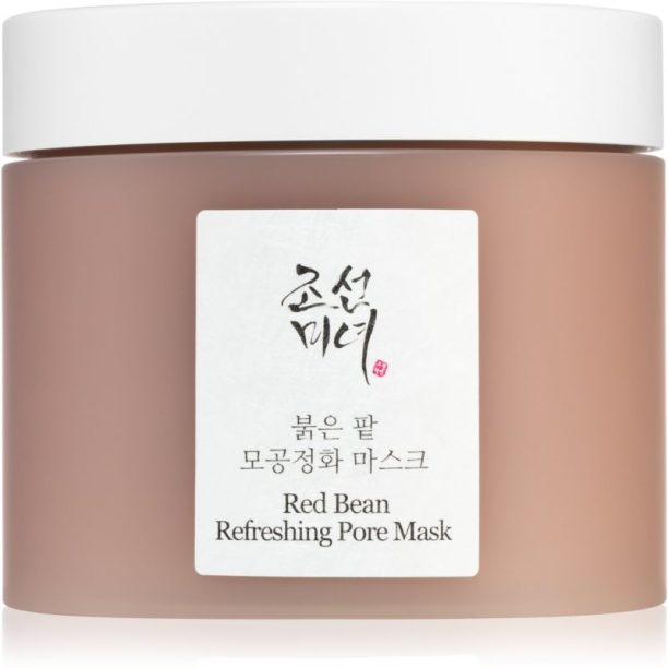 Beauty Of Joseon Red Bean Refreshing Pore Mask почистваща глинена маска за лице за стягане на порите 140 мл.