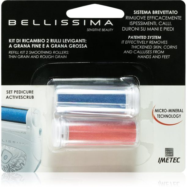 Bellissima Rollers Kit For 5412 резервни приставки за електрическа пила за пети 2 бр.