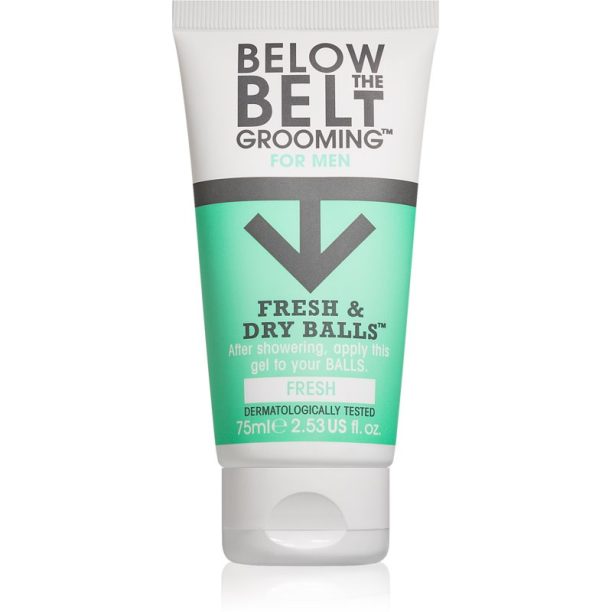 Below the Belt Grooming Fresh гел за интимна хигиена за мъже 75 мл.